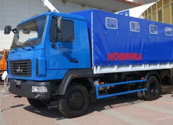 МАЗ-4372C2-520-080 вездеход для перевозки грузов и людей