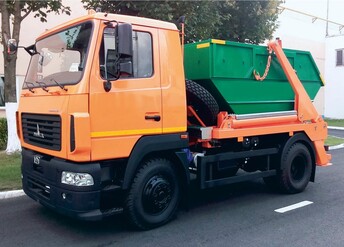 МАЗ-4906N2-030 контейнерный мусоровоз